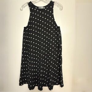 ⚪️🖤Fighting Eel Dress Cece in Diagonal Dots